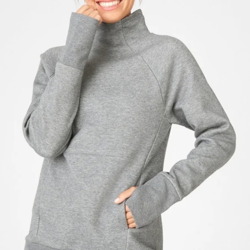 Fabletics Mock Neck Sweatshirt M